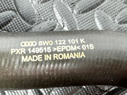16-19 AUDI A4 B9 GENUINE 1.4 TFSI CVNA ENGINE WATER COOLANT PIPE HOSE 8W0122101K