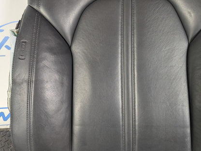 10-17 AUDI A8 4H  REAR O/S RIGHT BLACK LEATHER BACK REST 4H0885274 DAMAGED