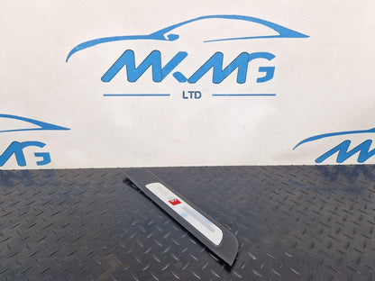 10-18 AUDI A7 4G S-LINE GENUINE OEM REAR LEFT DOOR SILL TRIM 4G8853375
