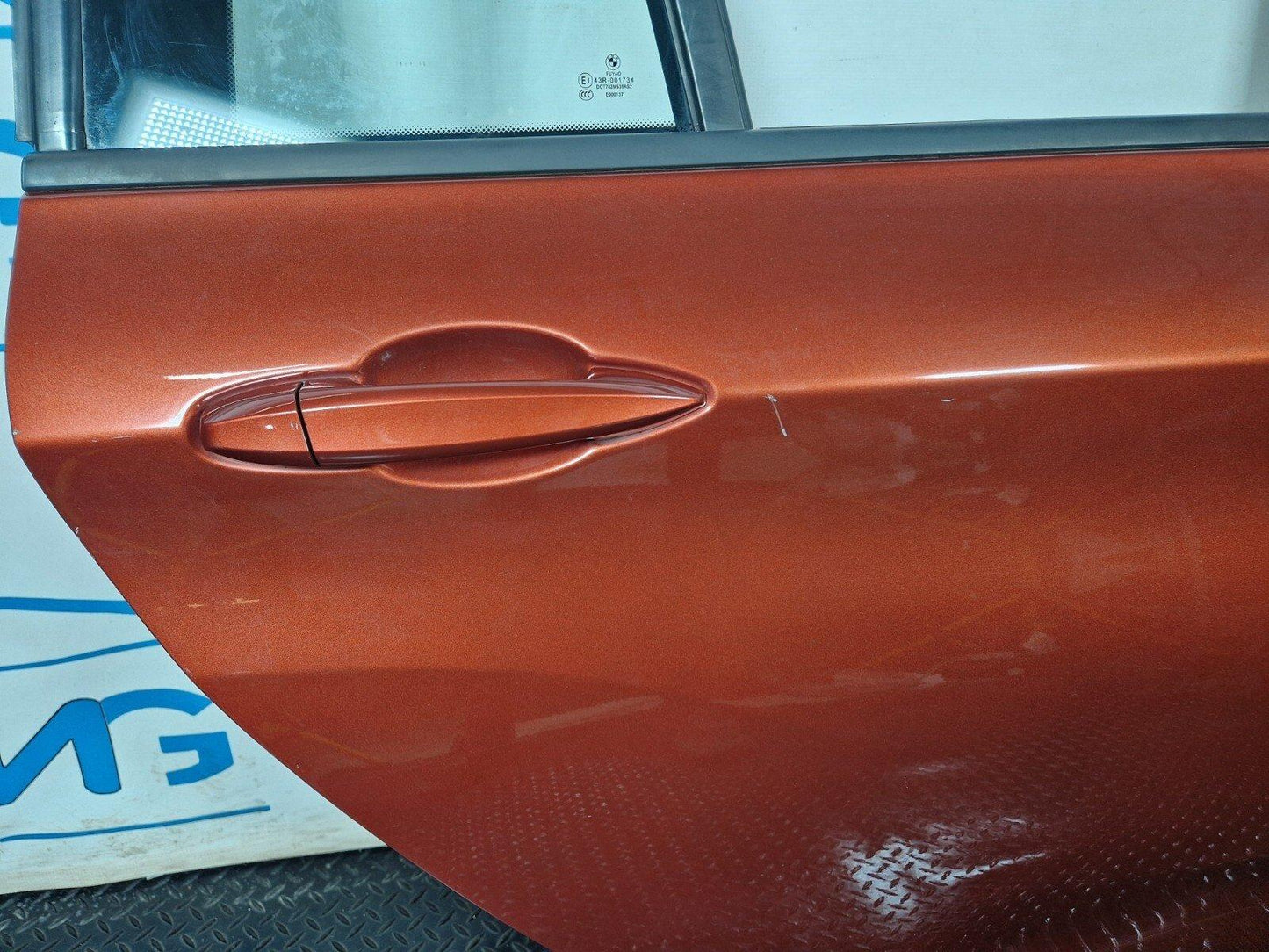 14-21 BMW 2 SERIES GRAN TOURER F46 REAR RIGHT O/S/R COMPLETE DOOR (DAMAGED)