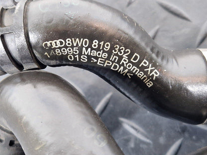 16-19 AUDI A4 B9 GENUINE OEM AIR CON/ HEATER COOLANT HOSES & GROMMET 8W0819332D