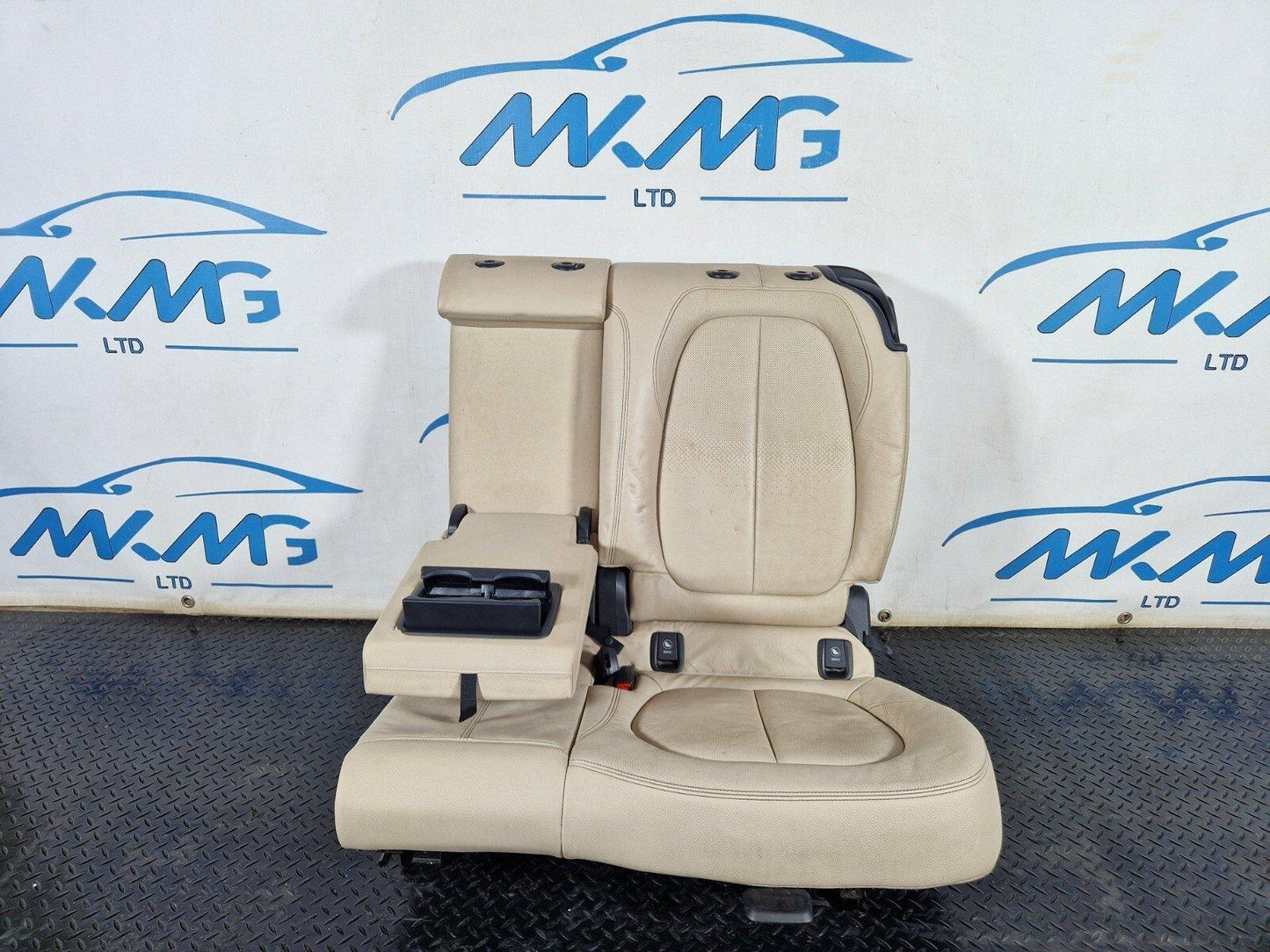14-21 BMW 2 SERIES F45 F46 GENUINE REAR LEFT N/S/R 2ND ROW BEIGE LEATHER SEAT
