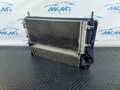 14-21 BMW 2 SERIES F45 F46 218D GENUINE COOLANT RADIATOR & FAN 7617630 7617608
