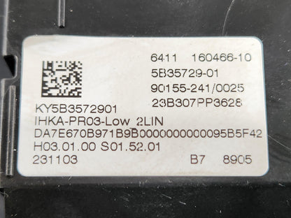 BMW 118i F40 Hatchback Air Conditioning AC Control Module Genuine 160466