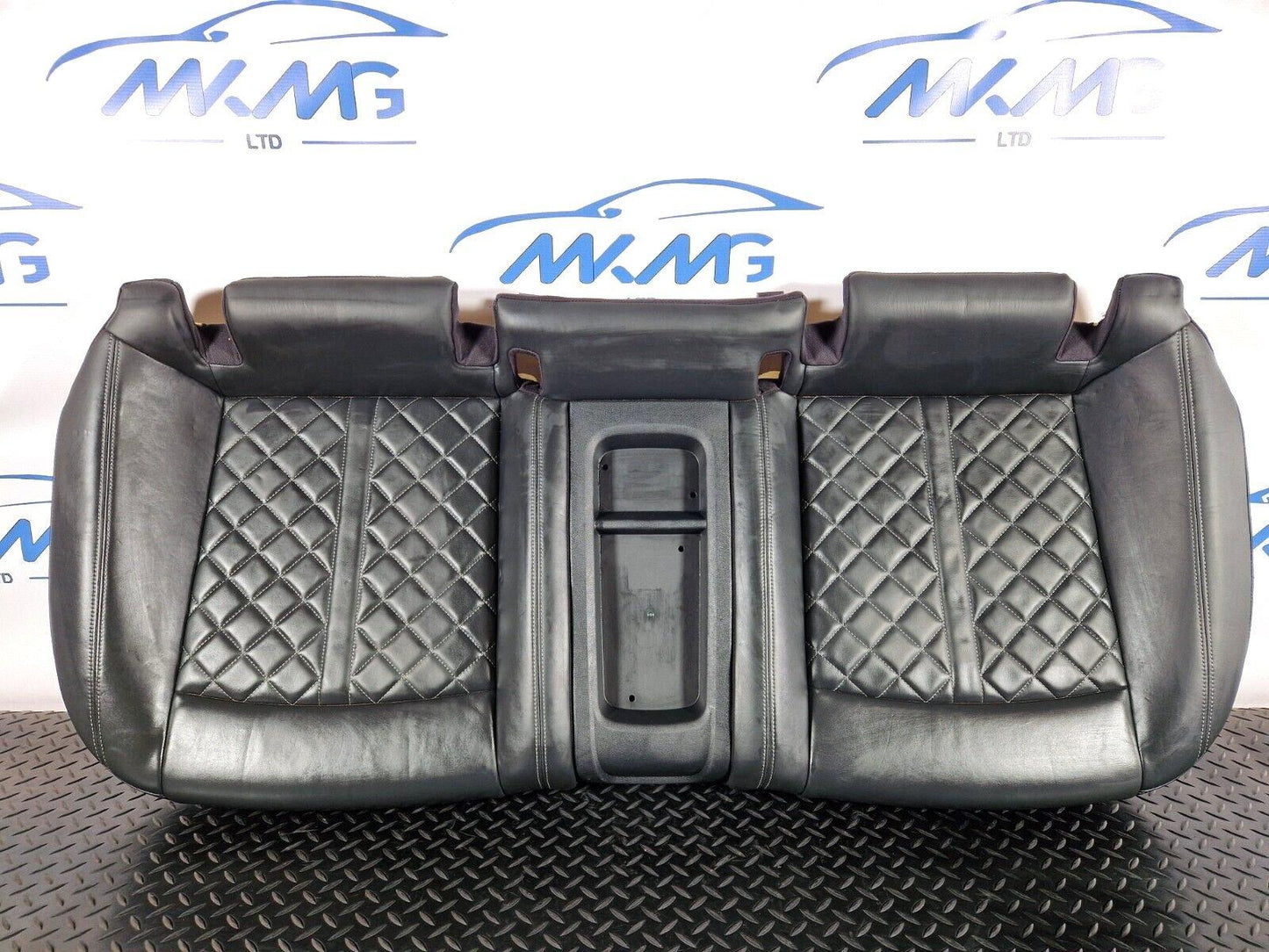 16-23 AUDI S5 COUPE REAR BLACK LEATHER COMFORT SEAT BENTCH 8W6885283D