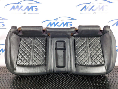 16-23 AUDI S5 COUPE REAR BLACK LEATHER COMFORT SEAT BENTCH 8W6885283D