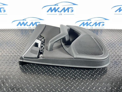 16-19 AUDI A4 B9 AVANT GENUINE REAR DRIVER SIDE FABRIC DOOR CARD 8W0867488