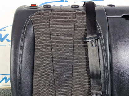 16-19 AUDI A4 B9 GENUINE REAR O/S DRIVERS SIDE HALF BLACK LEATHER BACKREST