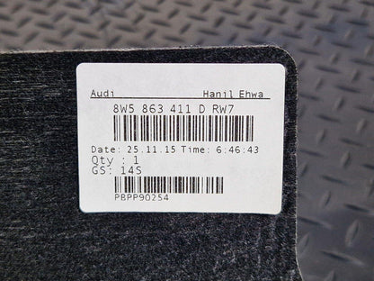 16-19 AUDI A4 B9 GENUINE REAR PARCEL SHELF LOAD COVER PANEL 8W5863411