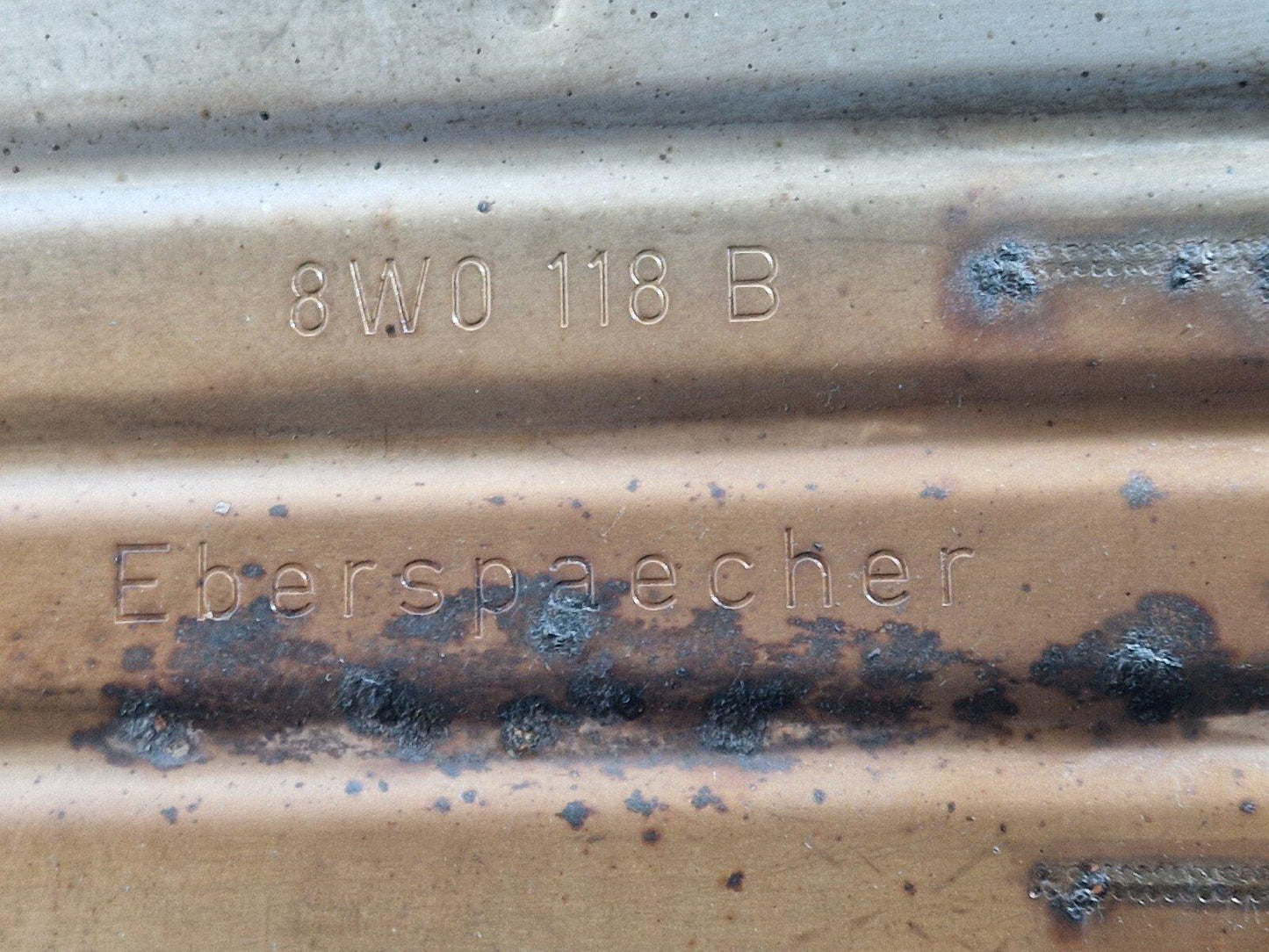 16-24 AUDI A5 F5 EXHAUST SILENCER CENTRE BOX 8W0253211