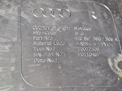 10-15 AUDI Q7 4L GENUINE OEM REAR RIGHT SIDE DOOR CARD 4L0867306