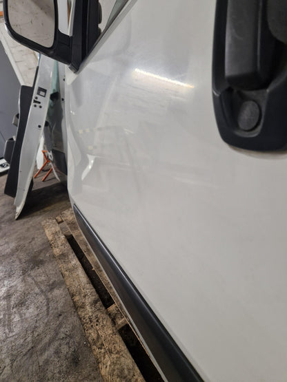 Peugeot Bipper Cargo Van Front Left N/S Passenger Complete Door in White EWP