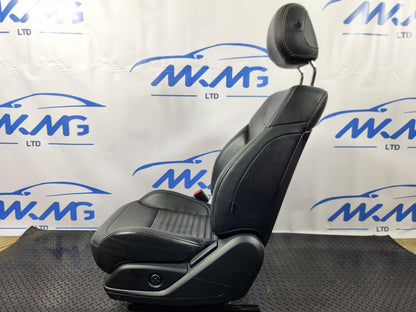 MERCEDES GLE ML W166 FRONT LEFT N/S FULL ELECTRIC HEATED BLACK LEATHER SEAT
