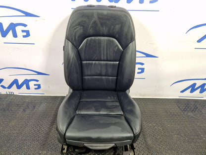 MERCEDES B CLASS W246 FRONT RIGHT O/S DRIVER SIDE BLACK LEATHER SEAT