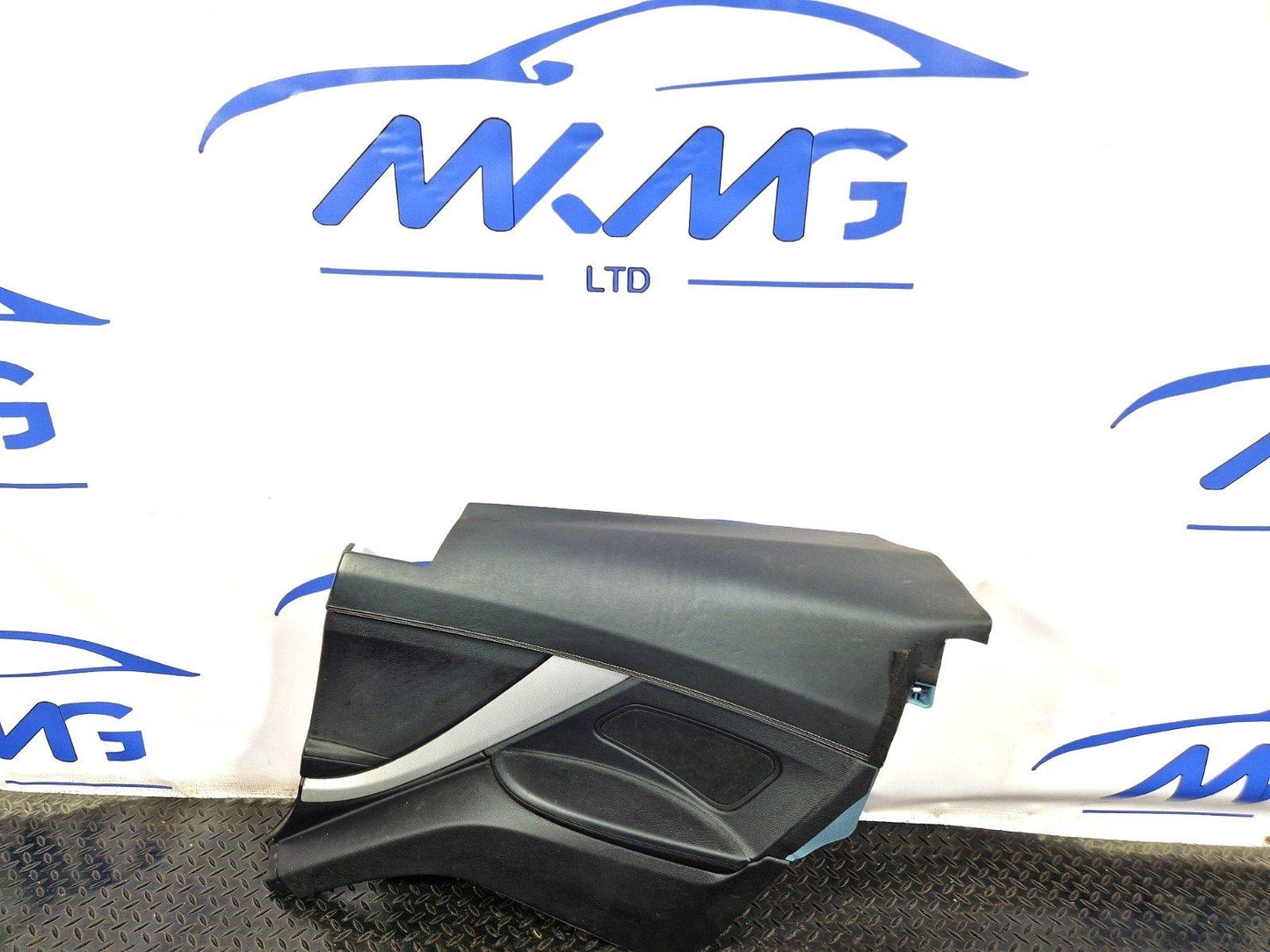 11-18 BMW 6 SERIES F13 COUPE REAR RIGHT O/S/R BLACK LEATHER DOOR CARD PANEL
