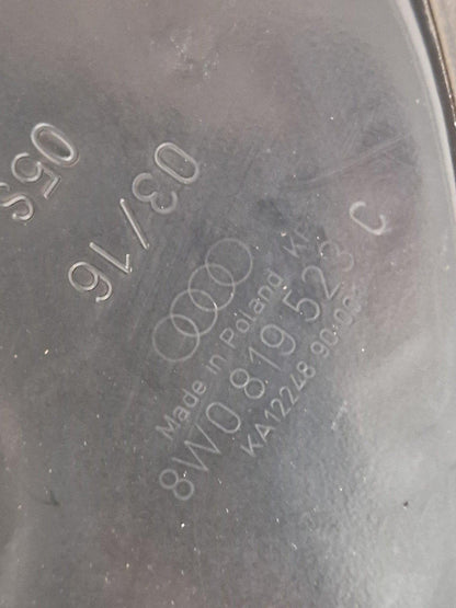 AUDI A4 B9 16-ON GENUINE BULKHEAD FIREWALL PROTECTION SHIELD 8W0819523C