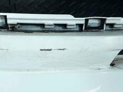 16-19 AUDI A4 B9 ULTRA SE GENUINE REAR BUMPER IN WHITE (DAMAGED)