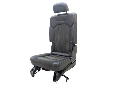 16-20 AUDI Q7 4M S-LINE GENUINE 2ND ROW RIGHT O/S HALF LEATHER SEAT