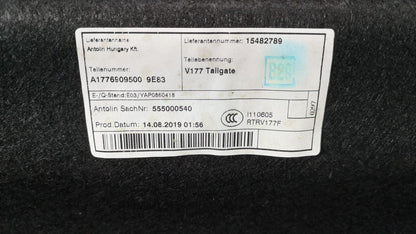 2019 MERCEDES A-CLASS W177 AMG  SALOON GENUINE BOOTLID TRIM COVER A1776909500