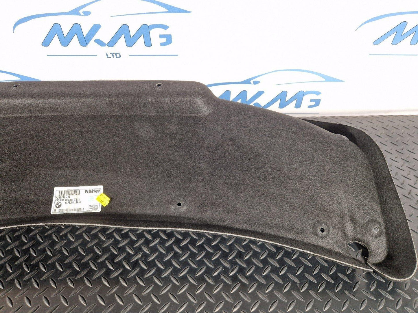11-18 BMW 6 SERIES F06 GENUINE REAR BOOTLID BOOT INNER CARPET 7288269