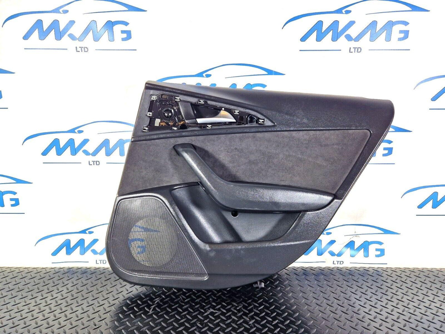 12-18 AUDI A6 C7 REAR RIGHT SIDE DOOR PANEL CARD 4G0867306A 4G0867222A