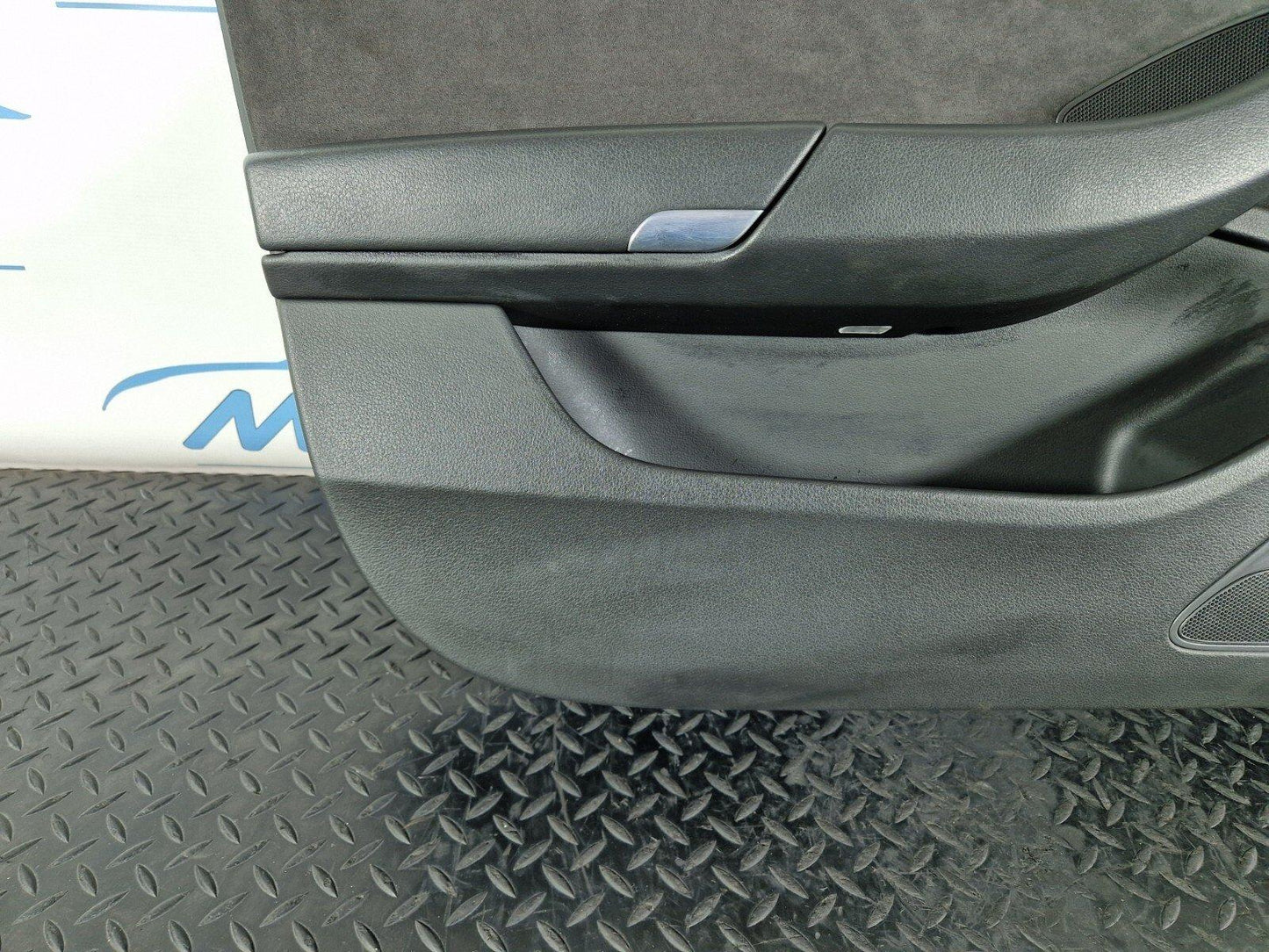 10-17 AUDI A8 4H FRONT LEFT PASSENGER SIDE DOOR ALCANTARA CARD PANEL 4H2868017