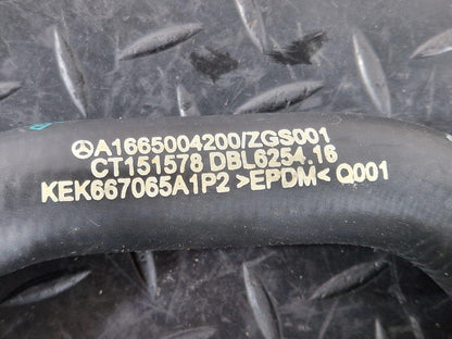 16-19 MERCEDES BENZ GLE W166 COOLANT HOSE PIPE A1665004200