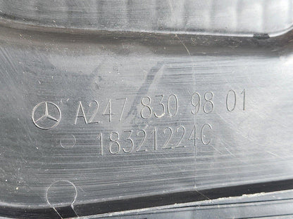 19-ON MERCEDES B CLASS W247 UNDER BONNET TRIM COVER PANEL LEFT SIDE A2478309801