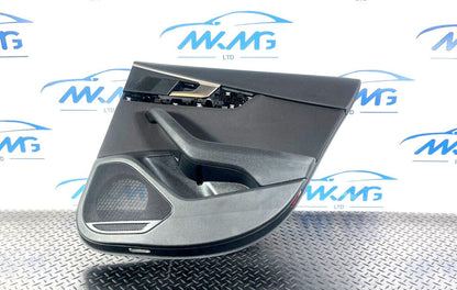 16-19 AUDI A4 B9 AVANT GENUINE REAR DRIVER SIDE FABRIC DOOR CARD 8W0867488