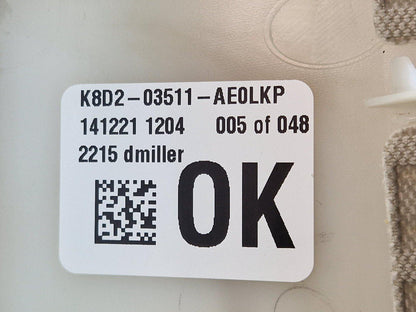19-ON RANGE ROVER EVOQUE L551 A PILLAR COVER TRIM LEFT PASSENGER SIDE K8D203511