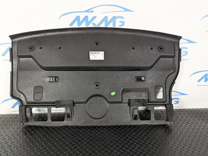 10-17 AUDI A8 4H  REAR BOOT TOP LINER CARPET PANEL 4H0867437C