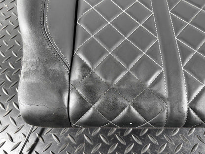 AUDI S5 F5 COUPE REAR RIGHT O/S BLACK LEATHER COMFORT SEAT BACKREST (DAMAGED)