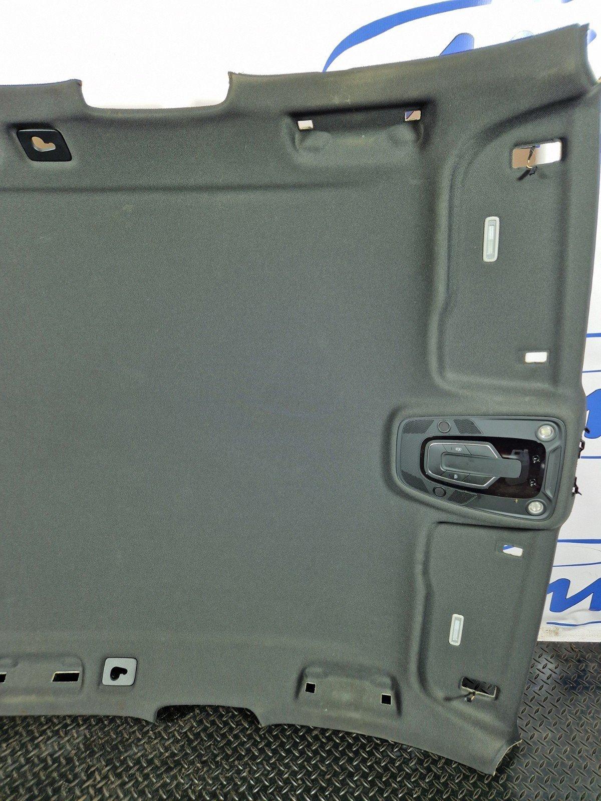 16-20 AUDI Q7 4M S-LINE  GENUINE ROOFLINER HEADLINER IN BLACK 4M0867506D