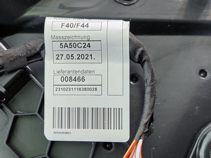 BMW 118i F40 Front Left N/S Passenger Side Door Card Panel