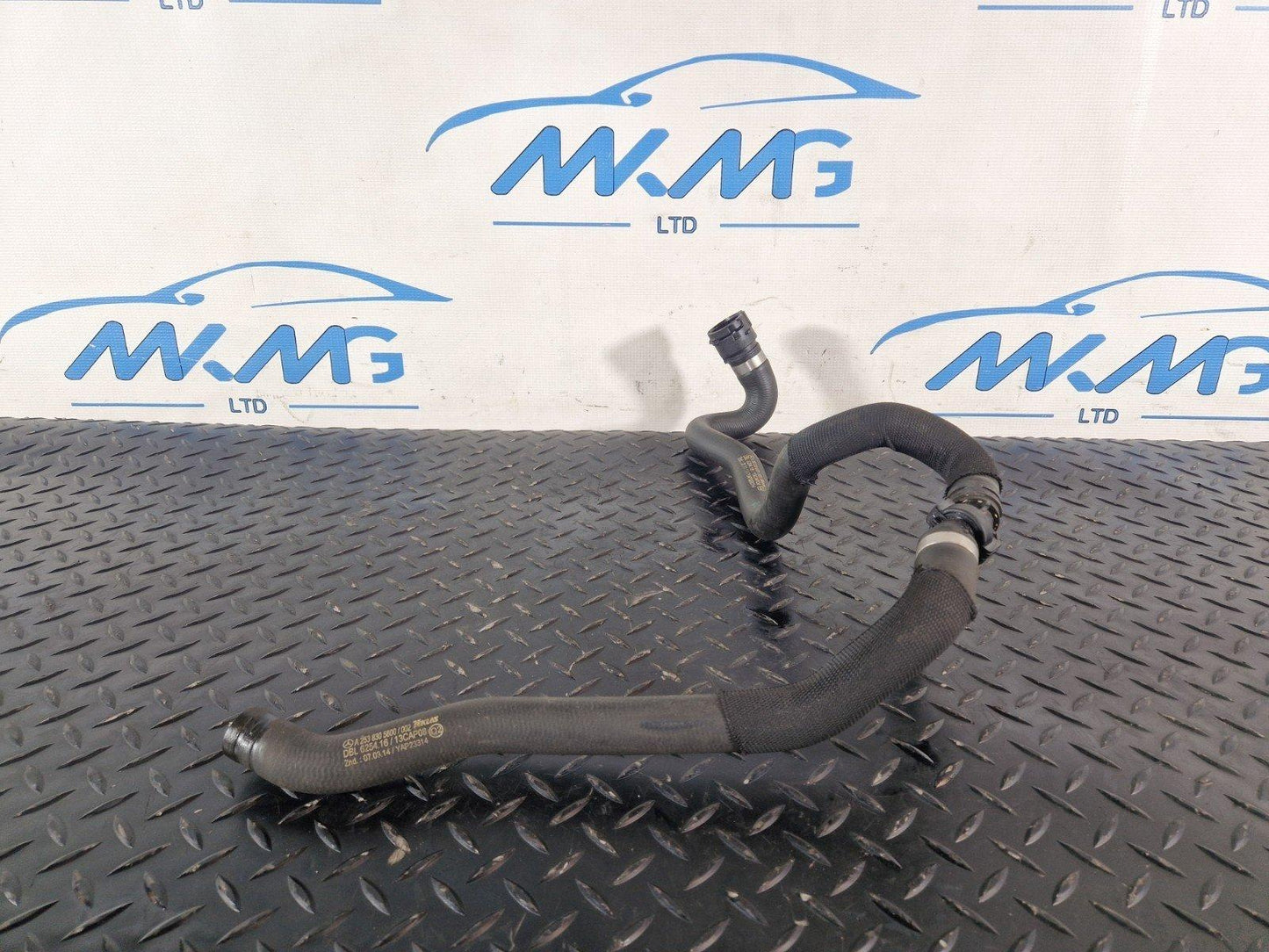 16-22 MERCEDES BENZ X253 GENUINE COOLANT HOSE PIPE LINE A2538306501 A2538305800