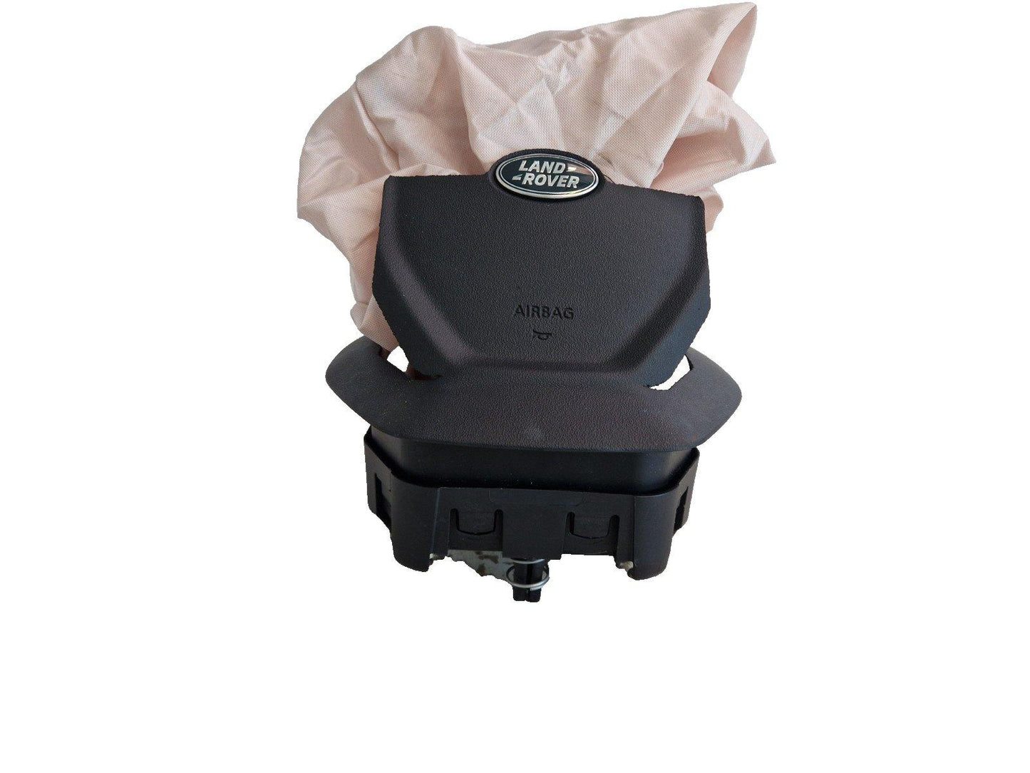 14-19 LAND ROVER L550 DISCOVERY STEERING WHEEL SAFETY BAG 307584610AC DEPLOYED