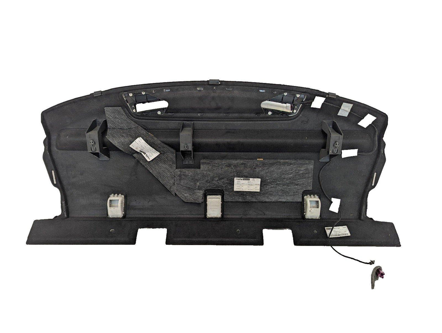 MERCEDES-BENZ W205 REAR PARCEL SHELF BLACK WITH STOP LIGHT A2056902749