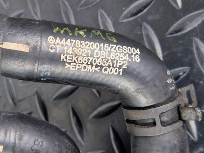 14-23 MERCEDES BENZ VITO W447 GENUINE WATER COOLANT HOSE PIPE LINE A4478320015