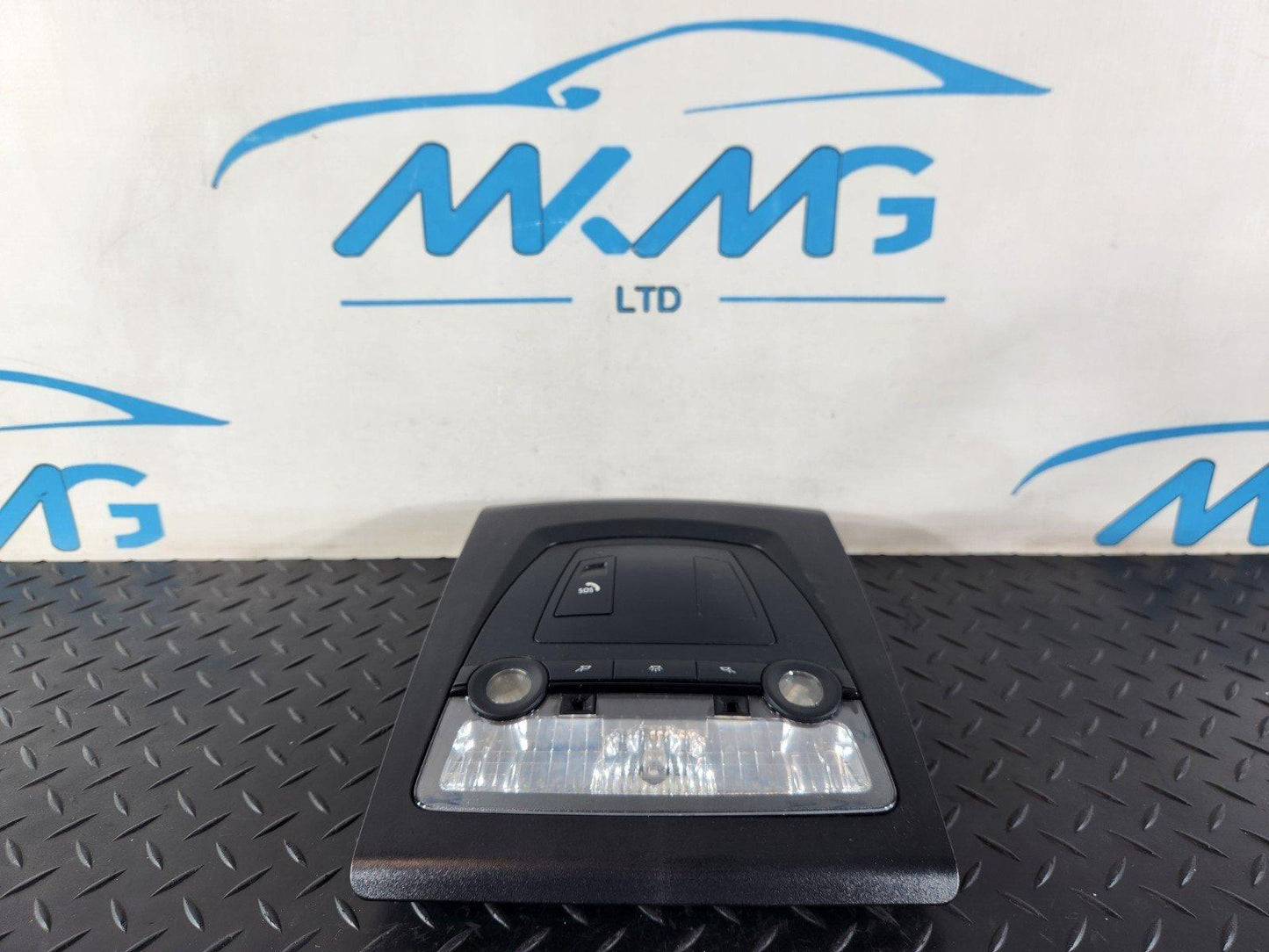 11-18 BMW 6 SERIES F13 FRONT CENTER INTERIOR ROOF READING LIGHT TRIM 9215831
