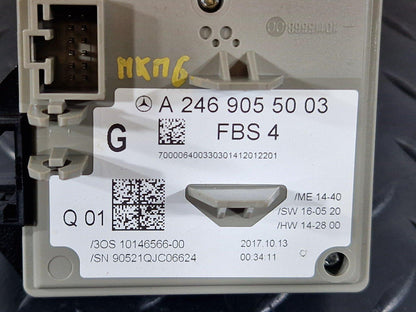 14-19 MERCEDES GLA X156 IGNITION SWITCH LOCK CONTROL UNIT MODULE A2469055003