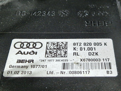12-17 AUDI S5 CONVERTIBLE OEM HEATER BOX 8T2820005K 8T2819389