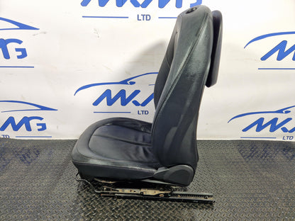 BMW F44 F45 F46 Front Right O/S Driver Side Black Leather Seat