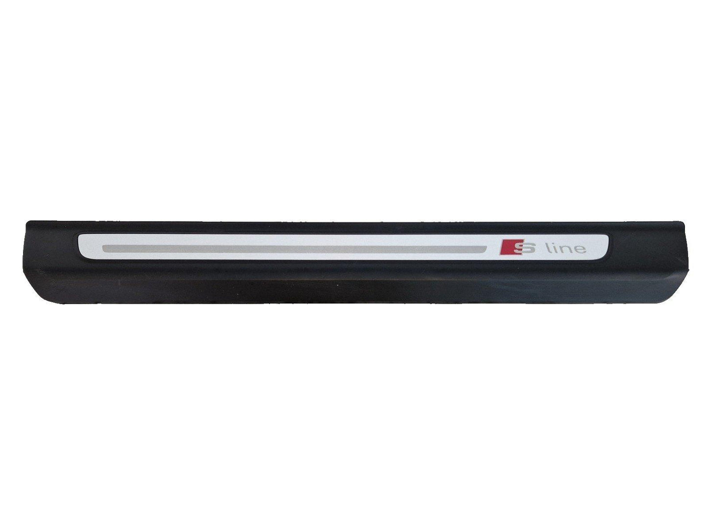16-20 AUDI Q7 4M GENUINE OEM FRONT LEFT DOOR SILL SCUFF PLATE TRIM 4M0853373
