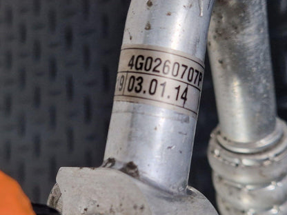 10-18 AUDI A7 4G S-LINE GENUINE A/C AIR CONDITIONING PIPE HOSE LINE 4G0260707P