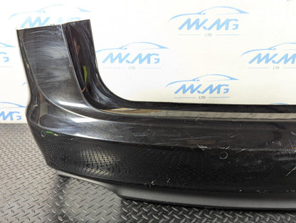 12-18 AUDI A6 C7 AVANT GENUINE REAR BUMPER IN BRILLIANT BLACK LY9B 4G0807521