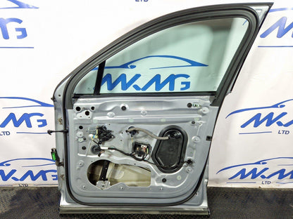 16-20 AUDI Q7 4M S-LINE OEM FRONT RIGHT O/S COMPLETE DOOR FLORETT SILVER LZ7G