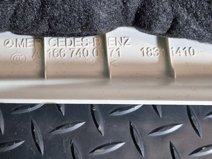 16-19 MERCEDES BENZ GLE W166 GENUINE RHD BOOT LINER A1667400171
