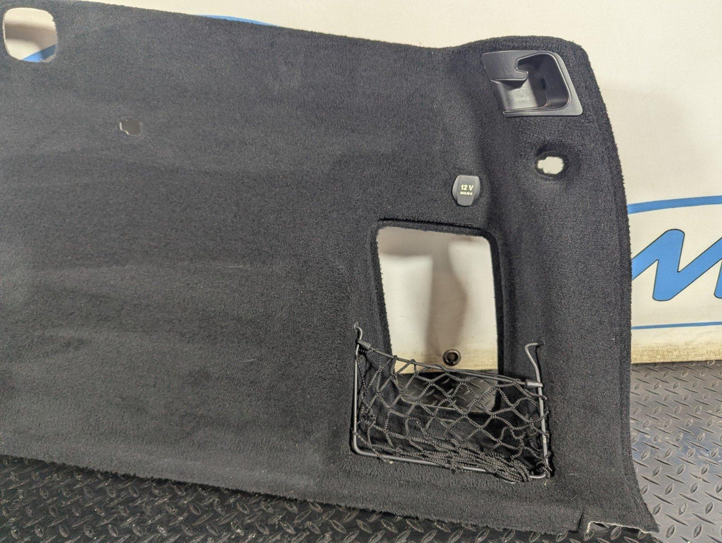 11-19 MERCEDES BENZ ML W166 GENUINE RIGHT BOOT TRIM PANEL A1666900241