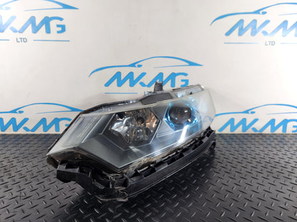 Honda Civic FN Hatchback Front Left Passenger Side Headlight *Damaged* 100-22877
