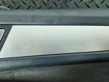 12-17 AUDI Q5 8R OEM FRONT RIGHT O/S DOOR CARD PANEL ALCANTARA TRIM 4G2867104B